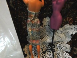 brocade dress back view